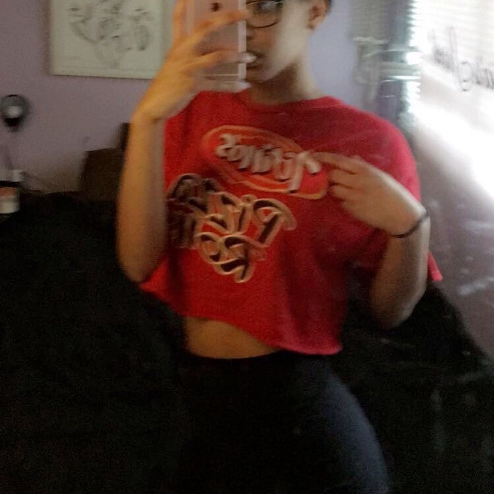 Pizza Rolls Crop top 😍